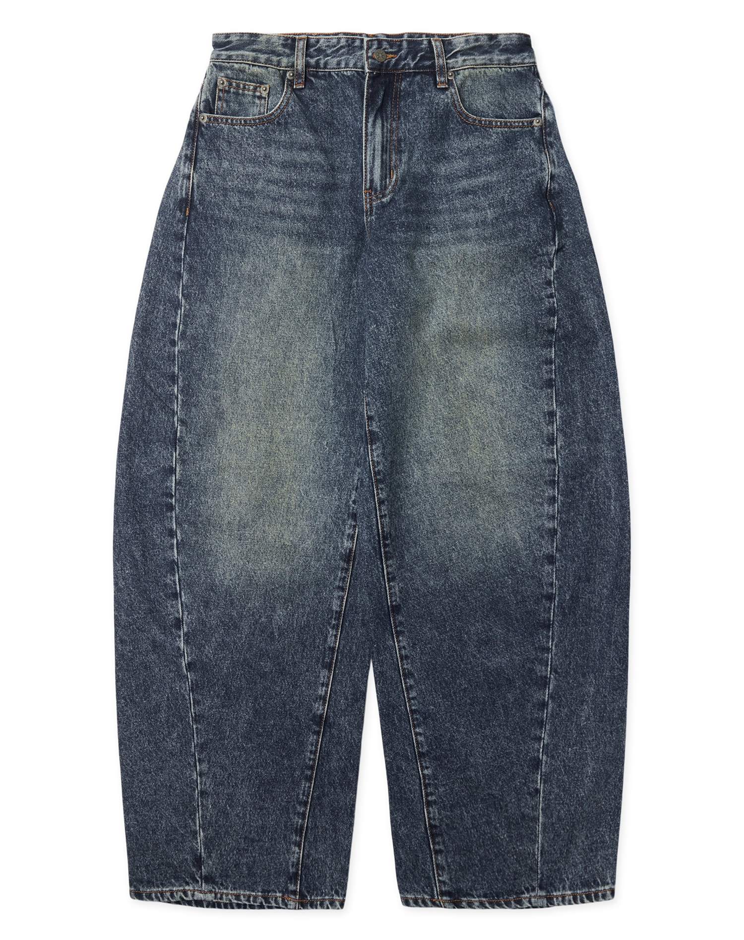 Woodbird - WBVega Twisted Jeans - Blue Vintage